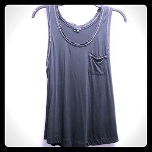 Theory black sleeveless top. Medium.